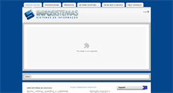 Desktop Screenshot of infosistemas.inf.br